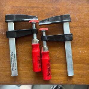 Pair of Bessey LM2.004 Light Duty 4 in. x 2 in. Bar Clamps